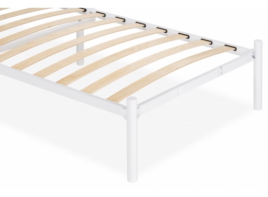 Односпальная кровать Фади 90х200 белая в Набережных Челнах