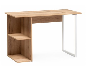 Письменный стол Челси Лофт дуб делано светлый / белый матовый