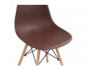 Пластиковый стул Eames PC-015 brown в Набережных Челнах