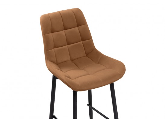 Полубарный стул Алст К крутящийся кирпичный / черный в Набережных Челнах