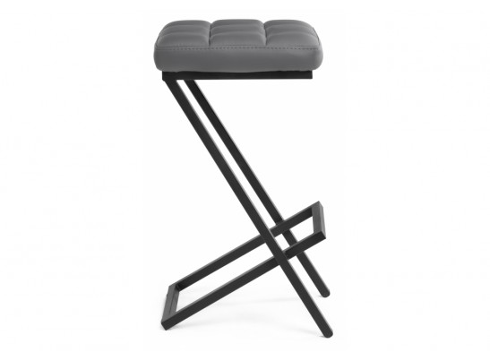 Полубарный стул Амаури темно-серый / черный матовый в Набережных Челнах