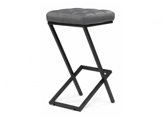 Полубарный стул Амаури темно-серый / черный матовый в Набережных Челнах