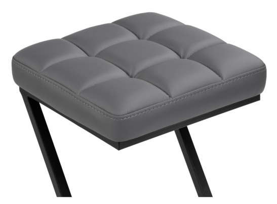 Полубарный стул Амаури темно-серый / черный матовый в Набережных Челнах