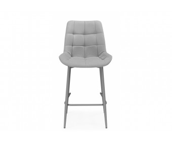 Полубарный стул Челси 360 светло-серый (zd 960) / серый