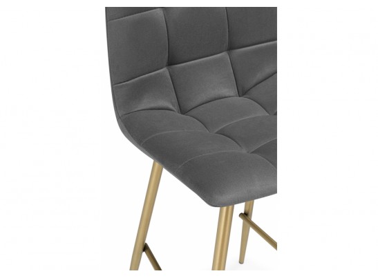 Полубарный стул Чилли Мини темно-серый (zd 995) / золотой в Набережных Челнах