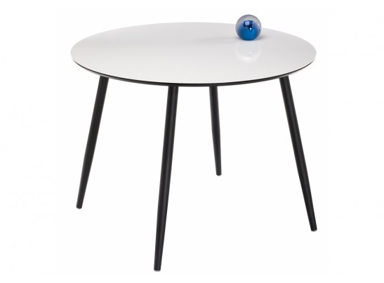 Стеклянный стол Анселм черный / белый в Набережных Челнах