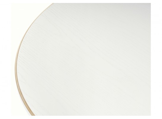 Стол Авилла молочный / золото в Набережных Челнах