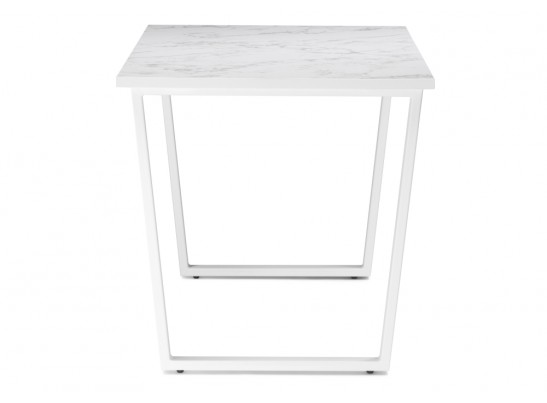 Стол Лота Лофт 120 25 мм сабия / матовый белый в Набережных Челнах