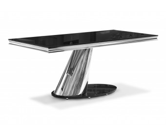 Стол на тумбе Kolonel 180х90х76 черный