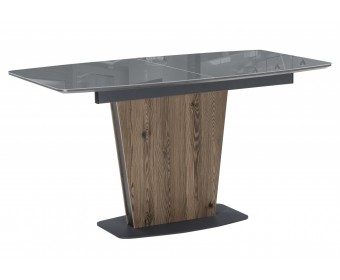 Стол на тумбе Теон 120 лиственница / графит