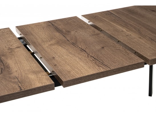 Стол Цефей дуб велингтон / черный матовый в Набережных Челнах