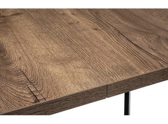 Стол Цефей дуб велингтон / черный матовый в Набережных Челнах