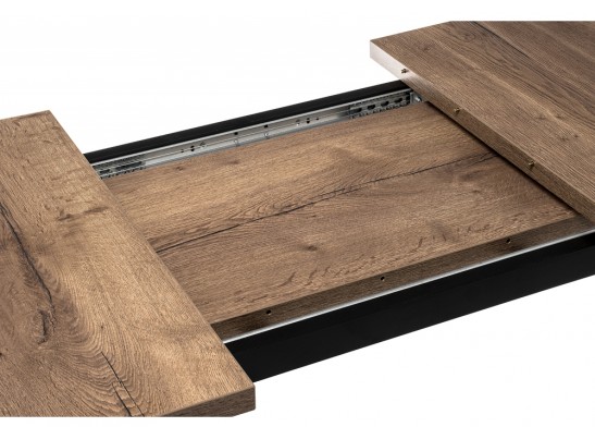 Стол Цефей дуб велингтон / черный матовый в Набережных Челнах