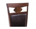 Стул деревянный Luiza dirty oak / dark brown в Набережных Челнах