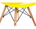 Стул Eames PC-015 желтый ножки дерево в Набережных Челнах