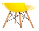 Стул Eames PC-015 желтый ножки дерево в Набережных Челнах