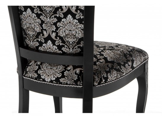 Стул Клето патина серебро / черный в Набережных Челнах