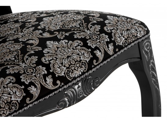 Стул Клето патина серебро / черный в Набережных Челнах