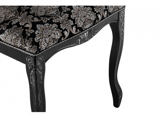 Стул Клето патина серебро / черный в Набережных Челнах