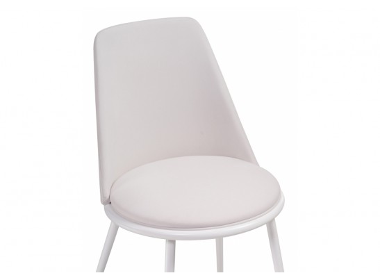 Стул на металлокаркасе Алдис катания вайт / белый матовый в Набережных Челнах
