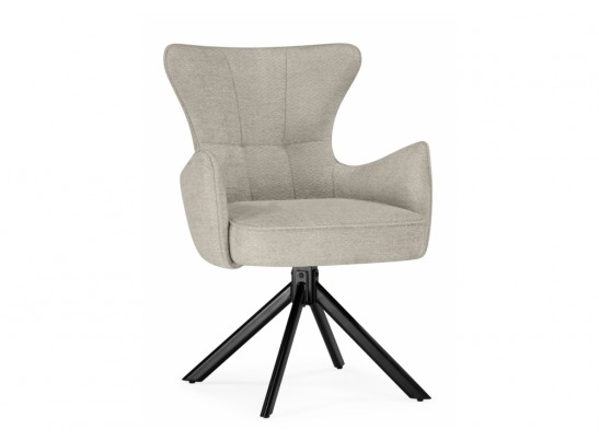 Стул на металлокаркасе Atlanta beige / black крутящийся в Набережных Челнах