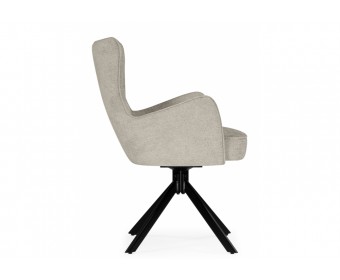 Стул на металлокаркасе Atlanta beige / black