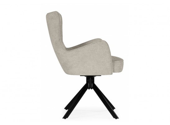 Стул на металлокаркасе Atlanta beige / black крутящийся в Набережных Челнах