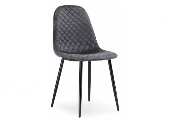 Стул на металлокаркасе Capri dark gray / black в Набережных Челнах