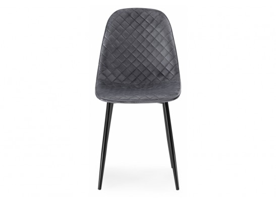 Стул на металлокаркасе Capri dark gray / black в Набережных Челнах