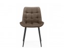 Стул на металлокаркасе Челси К коричневый (zd 233) / черный в Набережных Челнах