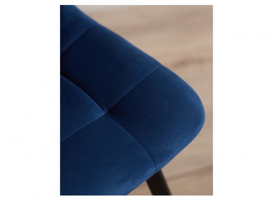 Стул на металлокаркасе Чилли синий / черный в Набережных Челнах