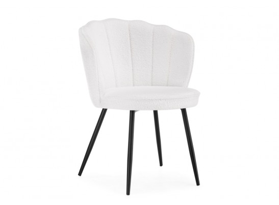 Стул на металлокаркасе Coral white / black в Набережных Челнах