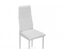 Стул на металлокаркасе DC2-001 искусственная кожа белый / белый в Набережных Челнах