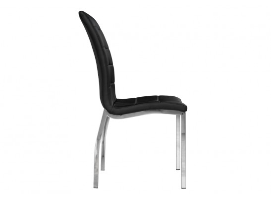 Стул на металлокаркасе DC2-092-2 черный в Набережных Челнах