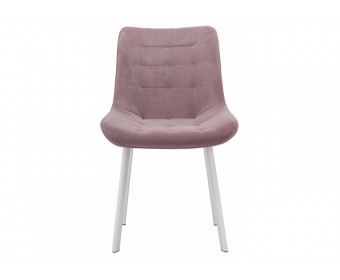 Стул на металлокаркасе Hagen light purple / white