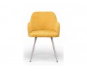 Стул на металлокаркасе Инфини 360 горчичный (ocean 016) / серый в Набережных Челнах
