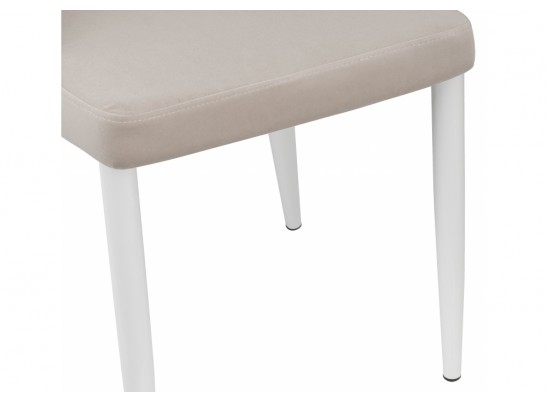 Стул на металлокаркасе Kora white / beige в Набережных Челнах