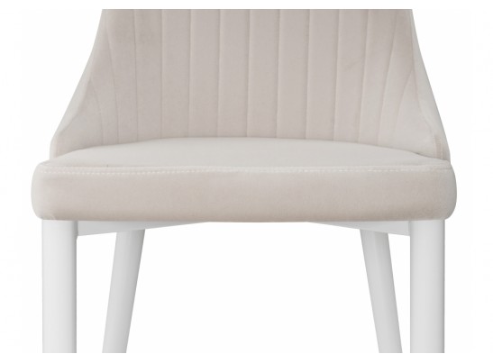 Стул на металлокаркасе Kora white / beige в Набережных Челнах