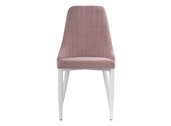 Стул на металлокаркасе Kora white / light purple в Набережных Челнах