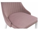 Стул на металлокаркасе Kora white / light purple в Набережных Челнах