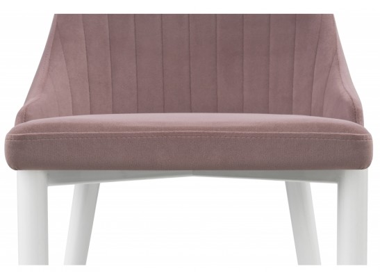 Стул на металлокаркасе Kora white / light purple в Набережных Челнах