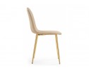 Стул на металлокаркасе Lilu 1 beige / gold в Набережных Челнах