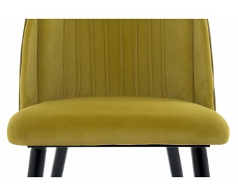 Стул на металлокаркасе Orly khaki / green