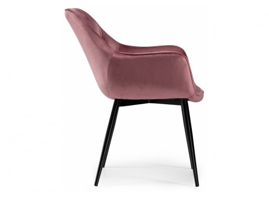 Стул на металлокаркасе Remo dark pink в Набережных Челнах