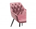 Стул на металлокаркасе Remo dark pink в Набережных Челнах