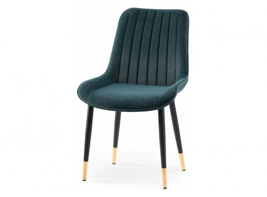 Стул на металлокаркасе Seda 1 green / black / gold в Набережных Челнах