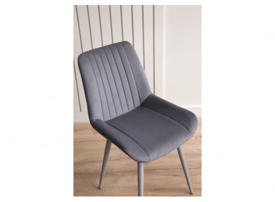 Стул на металлокаркасе Седа 360 темно-серый (zd 995) / серый в Набережных Челнах