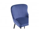 Стул на металлокаркасе Teo dark blue / black в Набережных Челнах