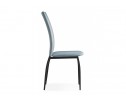 Стул на металлокаркасе Tod light blue / black в Набережных Челнах