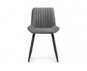 Стул на металлокаркасе Вейв темно-серый / черный в Набережных Челнах